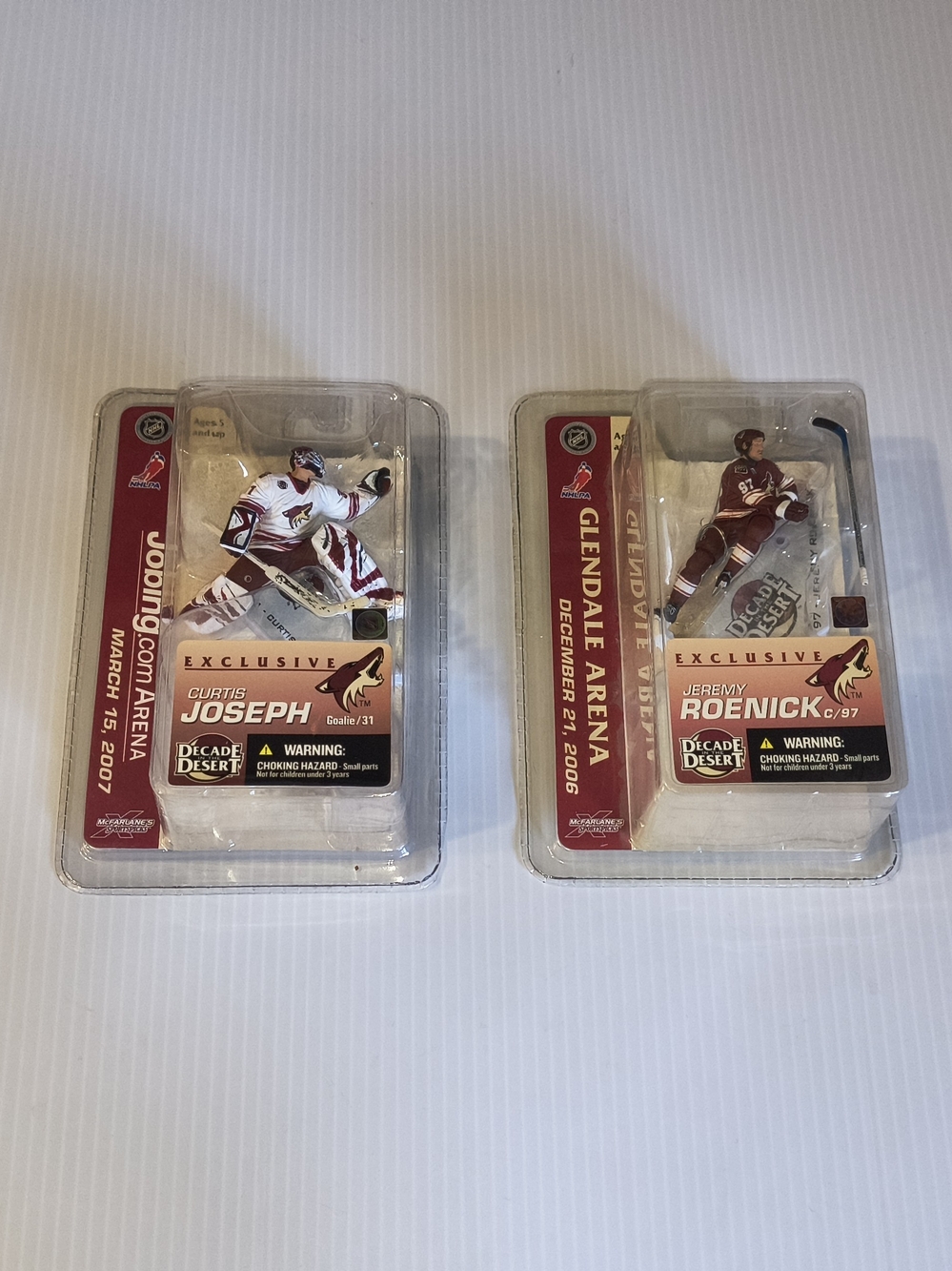Rare Arizona Hockey History Sealed 2006/2007 Phoenix Coyotes MiniFigure Lot